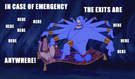 15 Hilarious Quotes From The Genie In Aladdin Disney Kids Disney
