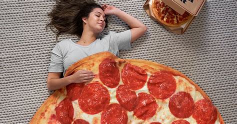 Pizza Hut's Pan Pizza Weighted Blanket Delivers Deep Sleep and Stress