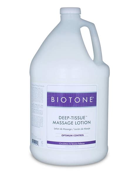 Biotone Deep Tissue Massage Lotion 1 Gallon Health