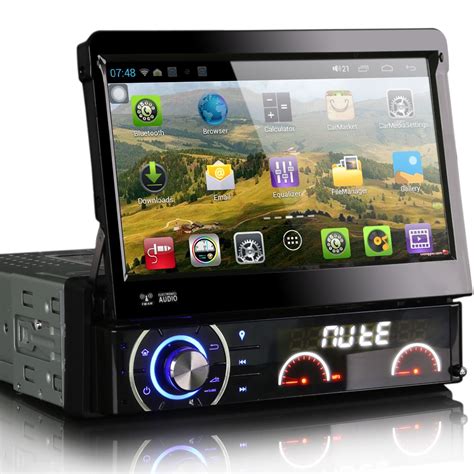 Aliexpress Com Buy Inch Android P Video HD Touch Screen Radio Single Din Car DVD