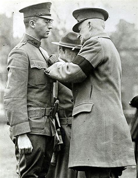 General Edwards Pinning Congressional Medal Of Honor On Lieutenant