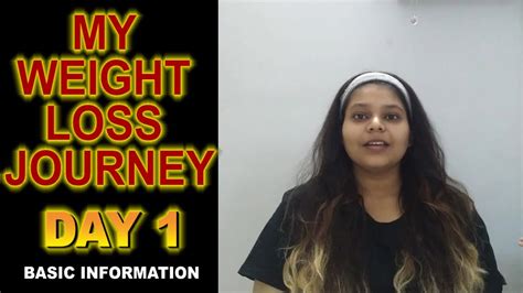 Documenting My Weight Loss Journeyday 01 Youtube