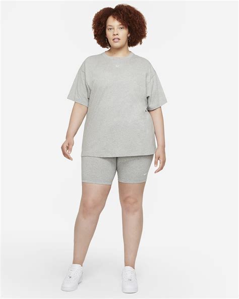 Nike Sportswear Essential Womens Oversized Short Sleeve Top Plus Size Nike Uk