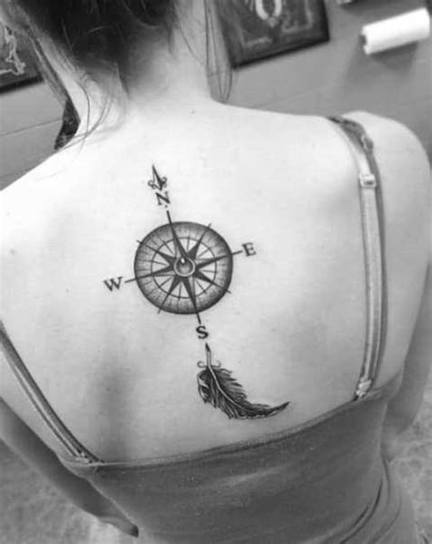 18 Compass Tattoo Ideas For Women Styleoholic