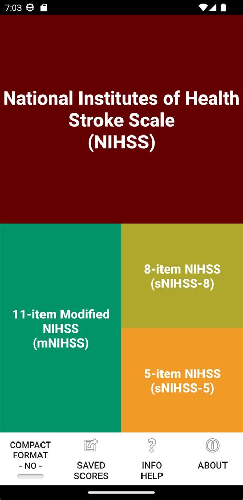 Nih Stroke Scale Nihss Pro Latest Version 21 For Android