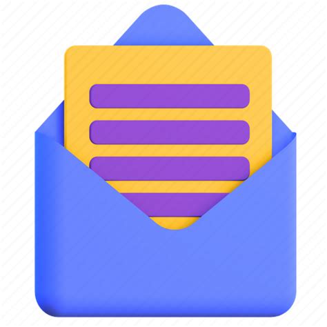 Email Mail 3d Illustration Download On Iconfinder