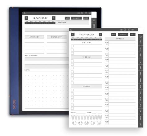 Boox Note Daily Planner 2023 And 2024 Get Your Planner Template Pdf