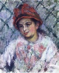 Blanche Hoschede, 1880 - Claude Monet - WikiArt.org