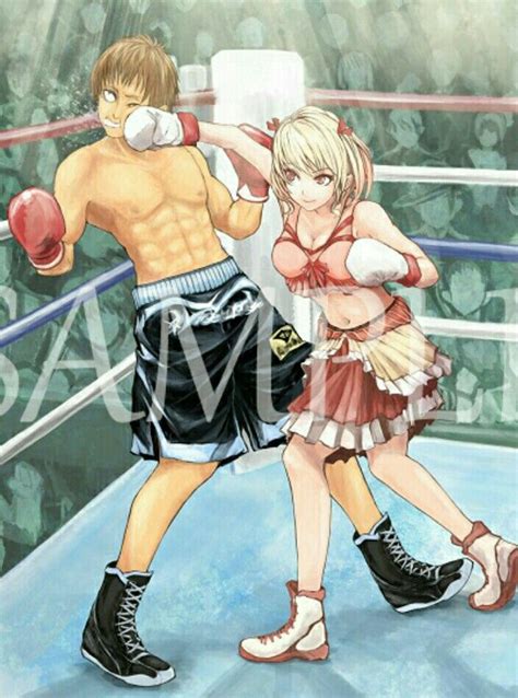 Boy Vs Girl Mixed Boxing 漫画アニメの女の子 アニメ少年 アニメの女の子