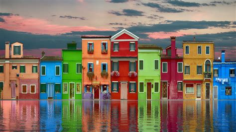 Colorful buildings HD Wallpaper 4K Ultra HD - HD Wallpaper - Wallpapers.net