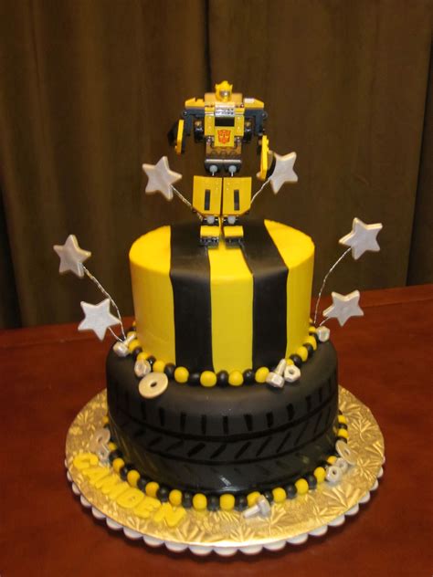 Bumblebee Transformer — Childrens Birthday Cakes Transformers