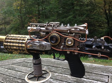 Custom Orders Only Steampunk Rifle Steampunk Machine Gun Etsy