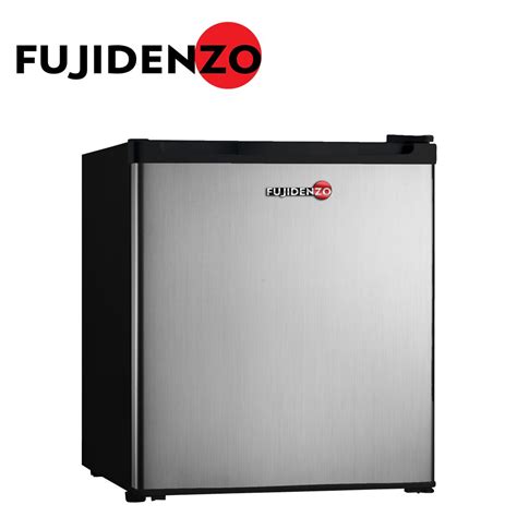 Fujidenzo 18 Cu Ft Personal Refrigerator Rb 18hs Stainless Steel