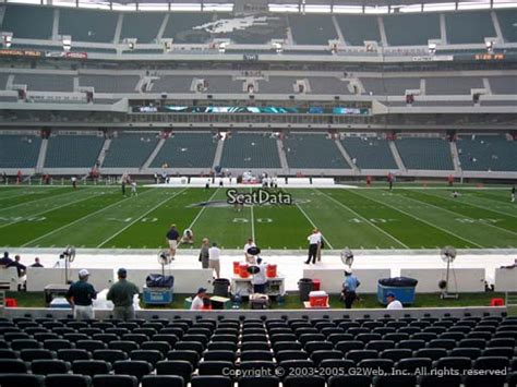 Seat View From Section 120 At Lincoln Financial Field Philadelphia Eagles