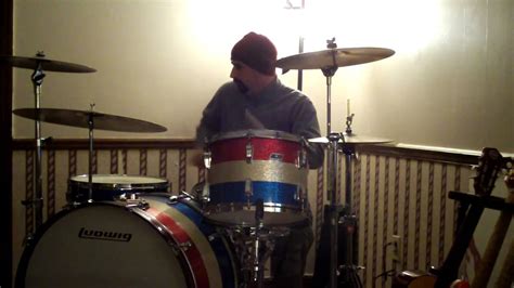 Ludwig Bonham Drumkit With 26 Inch Bass Drum Youtube