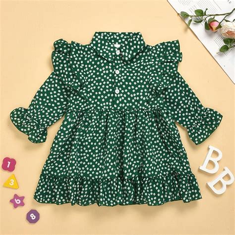 Buy Toddler Baby Kids Girls Ruched Floral Print Princess Dress At