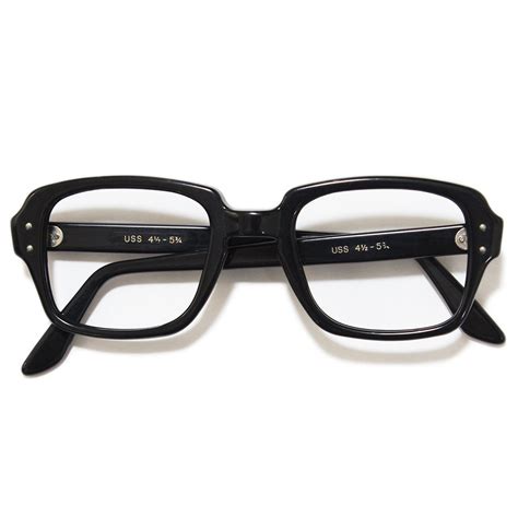 1960 s 70 s type s9 uss military official eyeglasses black ｜ ビンテージ眼鏡 american classics