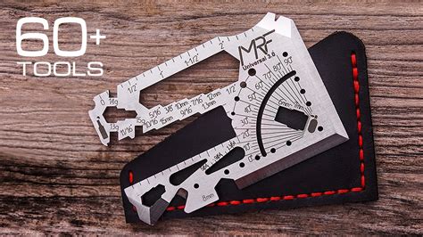 Credit Card Edc Multi Tool 60 Tools In Oneuniversal 30 By Mrf