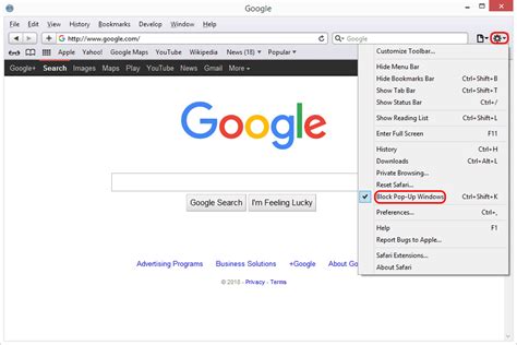 For additional information, including pictures, continue to the next section. How to Enable the Pop-up Blocker in Safari