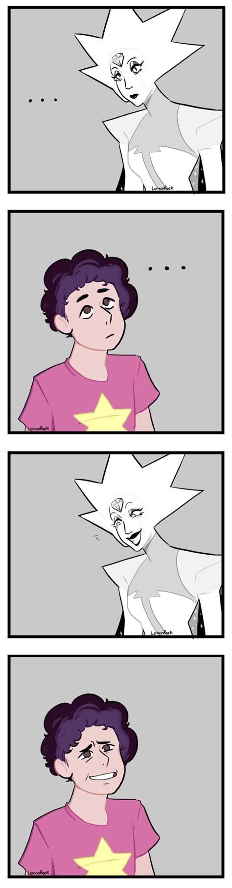 Steven Vs White Diamond By Lemonrock On Tumblr Steven Universe