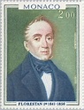 Florestan I (1785-1856), by Eugene B.E. Dauphin (1804-1859) | Stamp ...