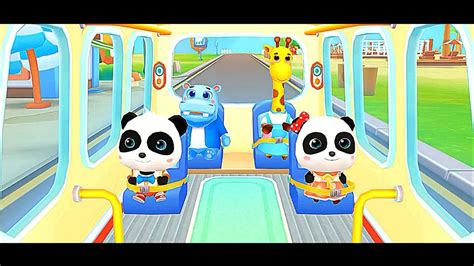 Baby Bus Baby Panda School Bus Panda Game For Kids Youtube