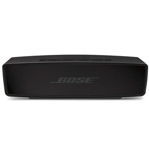 Bose Soundlink Mini Bluetooth Speaker Ii Special Edition Triple Black