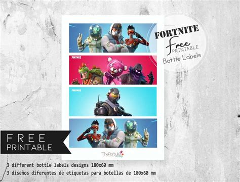 FORTNITE Party Printables FREEBIES Thepartykitshop Party Printables Photo Booth Props