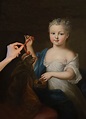 Charlotte Grimaldi enfant par Pierre Gobert (1662-1744), Carole. Palais ...