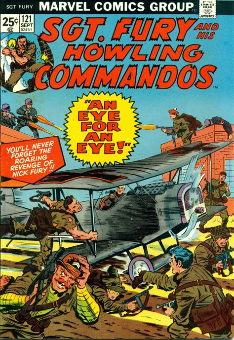 Sgt Fury And His Howling Commandos 121 Sergeant Nick Fury Fury