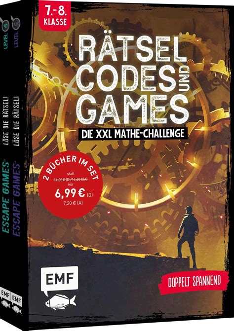 Rätsel Codes Und Games Die Xxl Mathe Challenge Für Die 7 Und 8 Klasse Arnaud Durand Buch