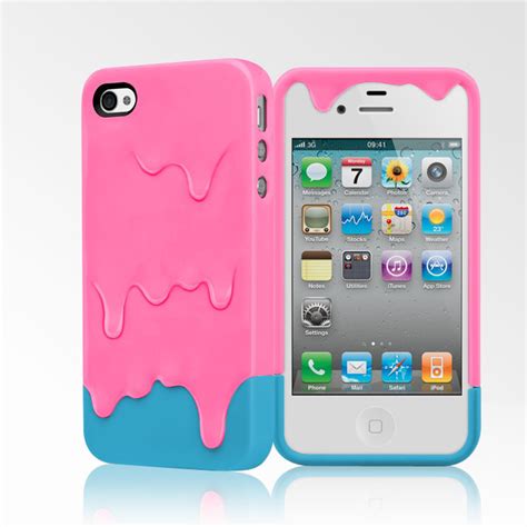 Lolli Mobile Accessories Cute Case For Iphone 4 And Iphone 4s That Looks Like Melting Colors