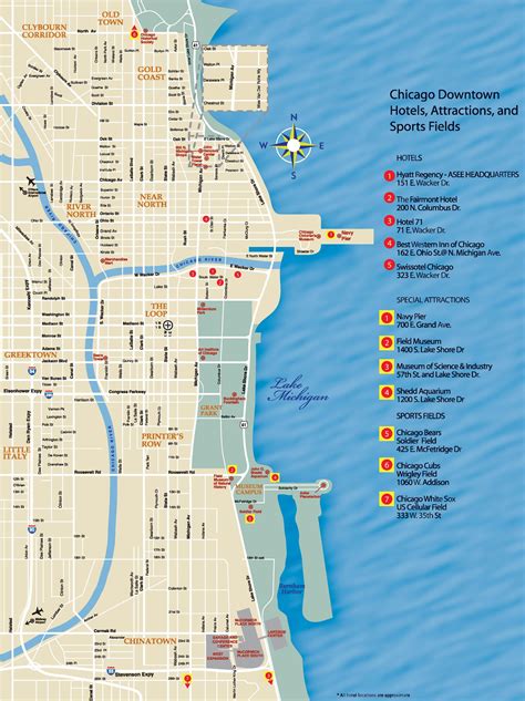 Chicago Map Usa Map Guide