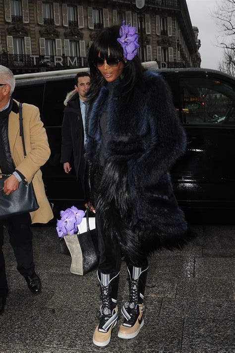 Naomi Campbell Proves You Can Wear The Sneaker Boot In Real Life