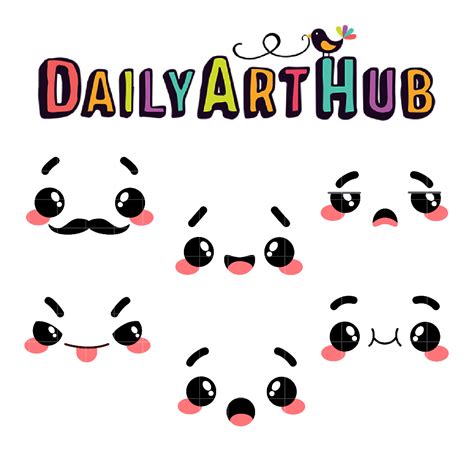 Daily Member Art Sets Daily Art Hub Free Clip Art Everyday Kawaii