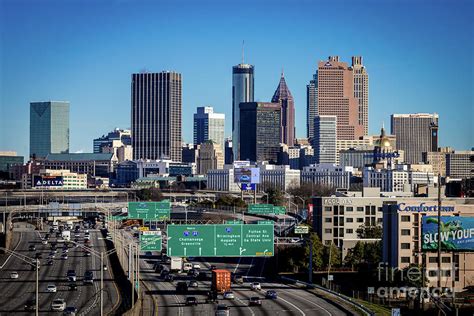 Atlanta Ga Skyline From South Photograph By The Photourist Pixels