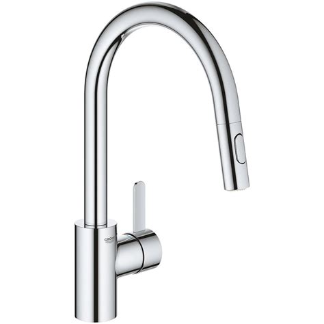 Grohe eurosmart kitchen sink mixer tap with pull out spray. Grohe Eurosmart Cosmopolitan Pull-Out Kitchen Sink Mixer ...