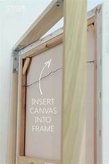 Diy Frame For Canvas Print