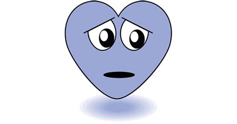 Sad Heart Face Symbols And Emoticons