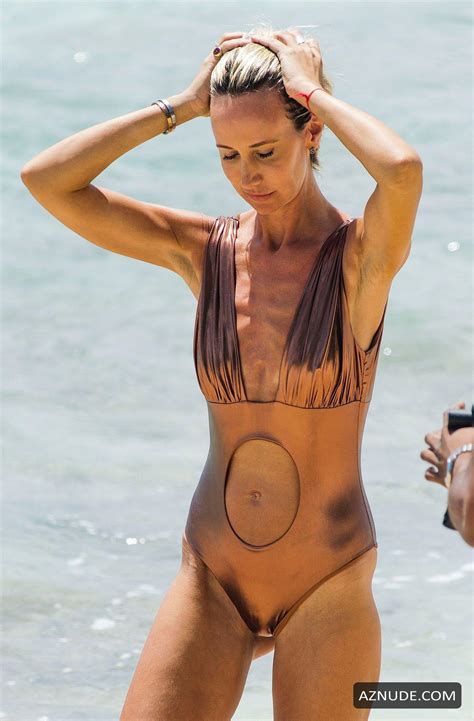 Lady Victoria Hervey Pictured Wearing A Swimsuit From Her Own Label
