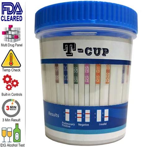 All In One 14 Panel Drug Test With Alcohol Etg From 507ea 25pk