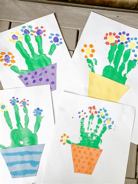 Easy Mother S Day Handprint Craft