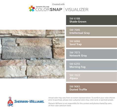 Encuentra este pin y muchos más en bedroom, de charmain lawrence. I found these colors with ColorSnap® Visualizer for iPhone by Sherwin-Williams: Shade-… | Paint ...