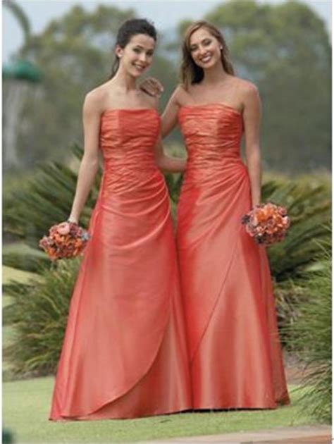 Orange Bridesmaid Dresses Have Your Dream Wedding