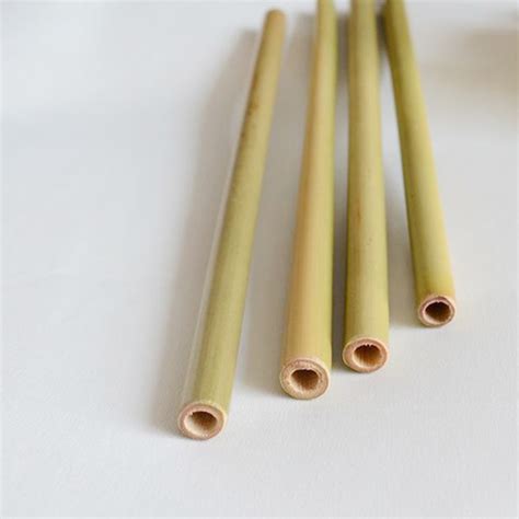 Organic Bamboo Straw Box Package Of 600 Pcs For Bakery Cafe And