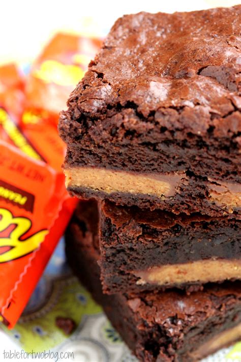 Reeses Cup Brownies Recipe Desserts Dessert Recipes Decadent