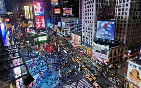 Times Square New York Usa City Cities Traffic G Wallpaper 1920x1200