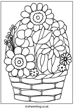 This floral coloring page is a treat to the eyes, as it features outlines of different types of mayflower beautifully arranged in a pot. Happy May Day Colouring Picture - Free Printable