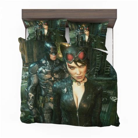 Batman And Catwoman Arkham Knight Bedding Set