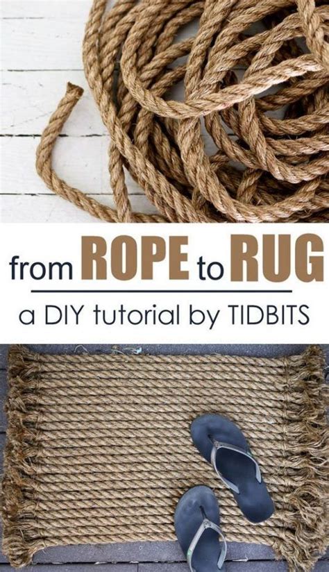 Lovely Diy Rope Projects To Beautify Your Home Handmade Home Decor Diy